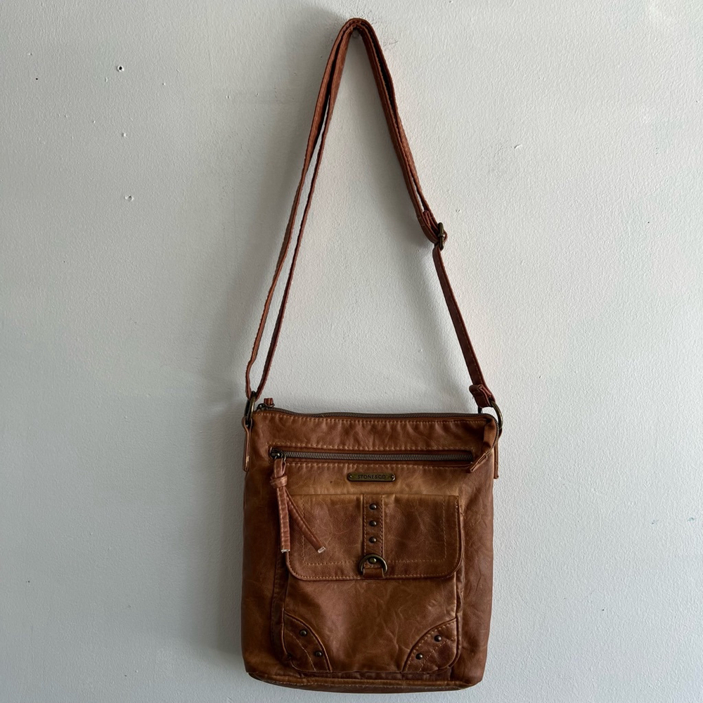 Women's Stone & Co. Brown Crossbody Bag
